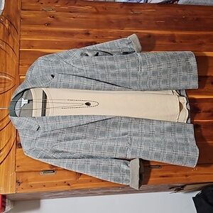 Cato Large Plaid Blazer